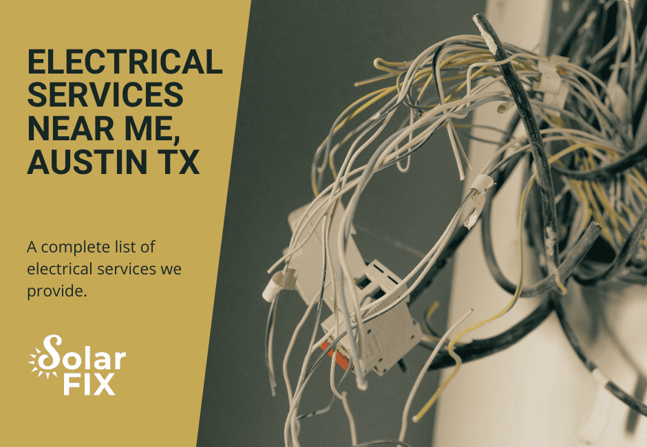 Electrical Services Near Me Austin TX